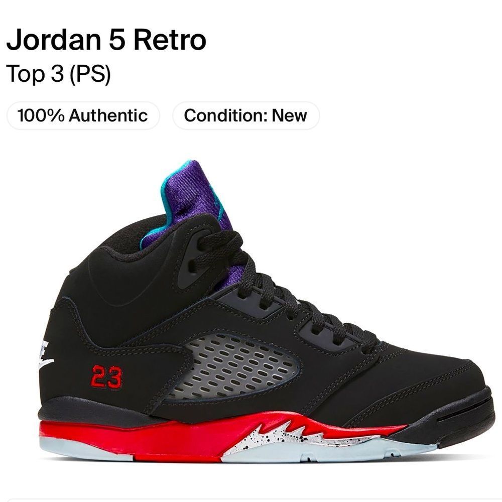 Jordan 5 Retro Top 3 (PS)